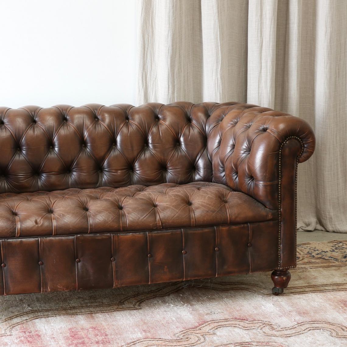 Old Leather Chesterfield
